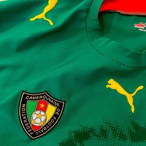 PUMA Cameroon World Cup Soccer Jersey